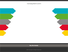 Tablet Screenshot of novasystem.com
