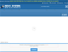 Tablet Screenshot of novasystem.it